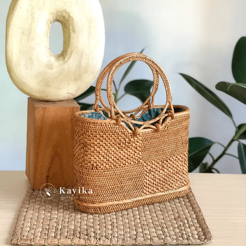 Tas Rotan Bali, Rotan Monang - Maning, 100% Handmade Khas Bali, Anyaman Khas Bali 7