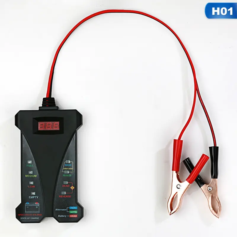Electric vehicle battery tester Battery capacity tester 12v16v24v discharge meter measuring instrument