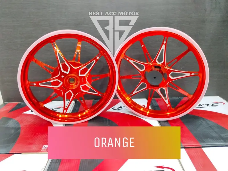 VELG KTC PALANG 10 BINTANG VARIO BEAT SCOOPY VARIO 125 VARIO 150 ORIGINAL KTC velg bintang ktc RACING VELG VARIO BEAT SCOOPY 5