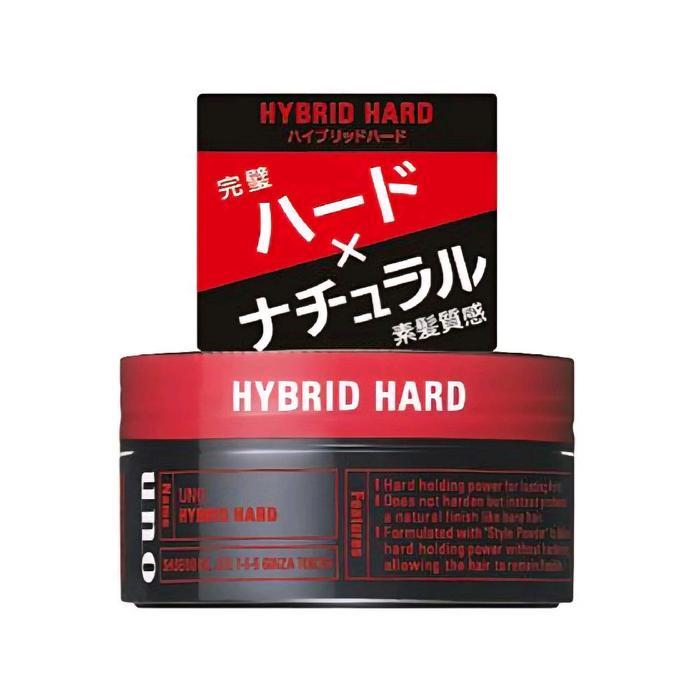 Uno Hair Wax 80g wax rambut untuk pria - Hybird Hard