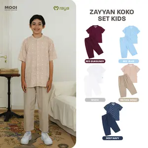 Mooi Zayyan Koko Set Setelan Koko Anak Raya Collection Sandya Series