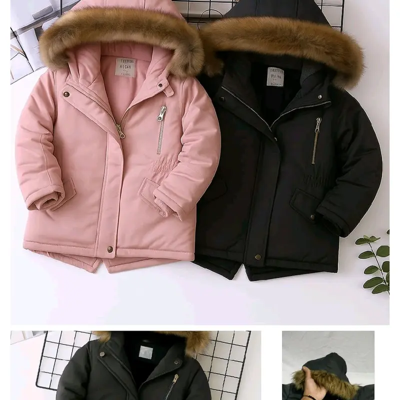 LIFE Jaket Anak Waterproof Bulu Sherpa Tebal Musim Dingin untuk Usia 2-5 Tahun dengan Desain Trendy dan Kualitas Terjamin 3