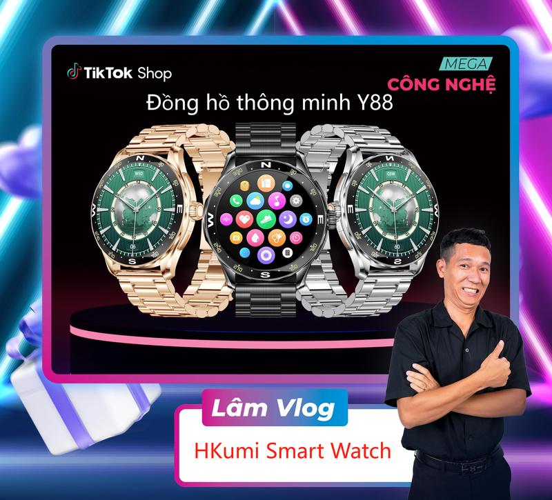  【Lâm Vlog Đồng Hồ Thông Minh Y88 Màn Hình AMOLED 1,43 Inch Đo Sức Khỏe Huyết Tương Thật Theo Dõi Chuyển Động Gọi Bluetooth Phổ Biến đồng hồ smart watch 