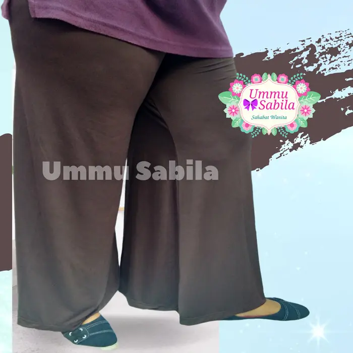 Celana Kulot XXXL Bigsize Super Jumbo Celana Panjang Kerja Wanita