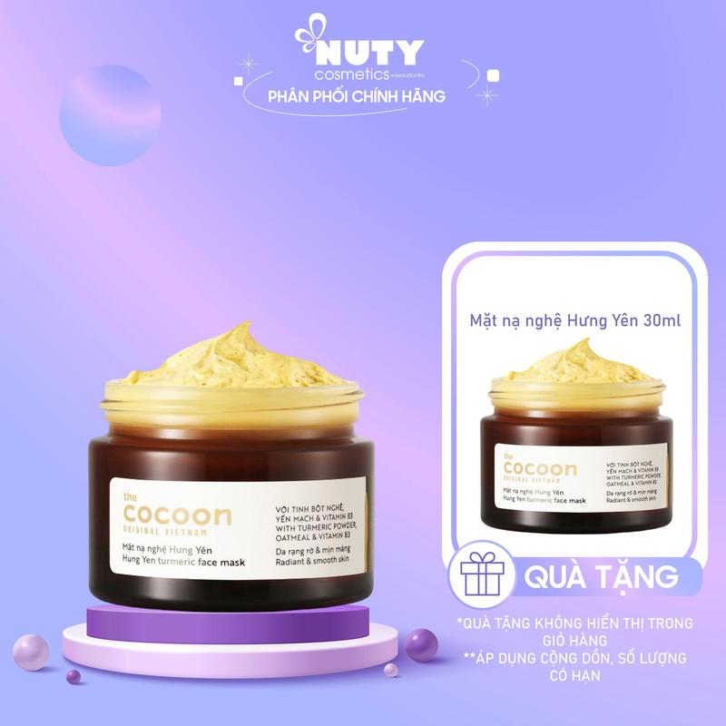   Mua 1 Tặng 1  Mặt Nạ Nghệ Cocoon Hưng Yên Turmeric Face Mask 30ml 