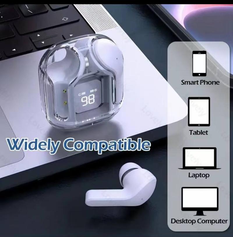 Product Introduction of (COD)Air31 HeadsetBluetooth TWS Wwirelles LED MenampilkanSuara HiFi Yang Transparan Stereo BassSpeaker Mini Henset Warna Morandi Earphoneaptop Ponsel Komputer Headphone KomputerWireless Microphone air 31 Handset tw 31earbuds w Handsfree Merah 28