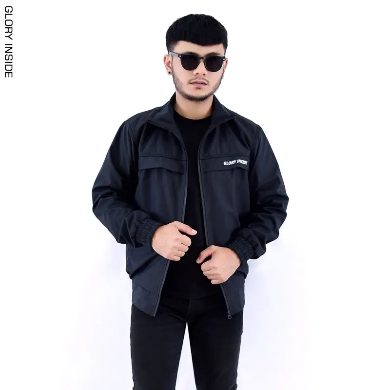 Glory Inside Tracktop Jacket Diamond Black 1