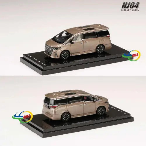 HJ641078AG - Hobby Japan 1/64 Toyota ALPHARD EXECUTIVE LOUNGE Precious Leo Brond 0