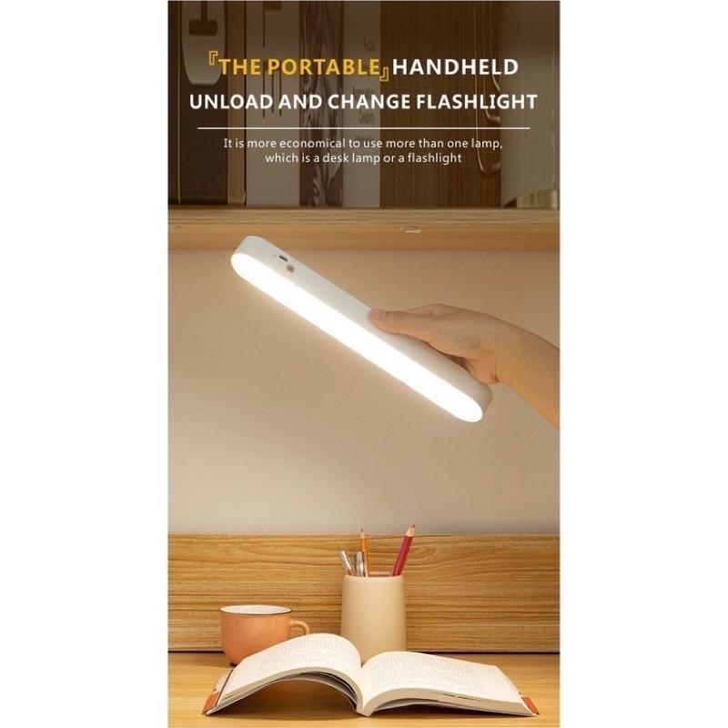 26cm Remote Control USB Rechargeable Wireless Dimmable Eye Protection LED Portable Table Lamp Multi-color Study Light 3