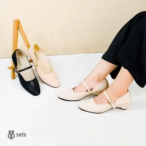 SEIS Audrey  Sepatu Pantopel Wanita | Sepatu Heels Wanita Hak 3 cm