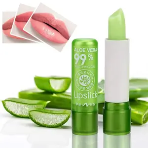 ( Terbaru ) 1pcs Lipbalm Aloevera 99 / Lipstick - Lipgloss Magic Pink Tahan Lama Waterproof