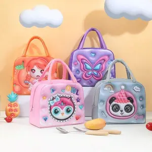 Lunch Bag Tahan Panas Dingin / Tas Bekal Anak / Tas Penyimpanan Makanan