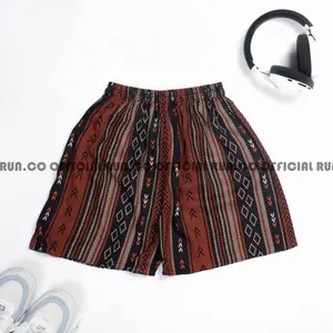 RUN.CO Celana Pendek Wanita Rayon Super Adem Full Karet Pinggang