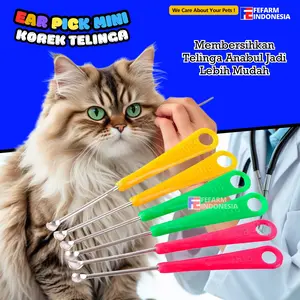 Koreng Kuping Pembersih Telinga Mini Untuk Kucing Anjing Fefarm