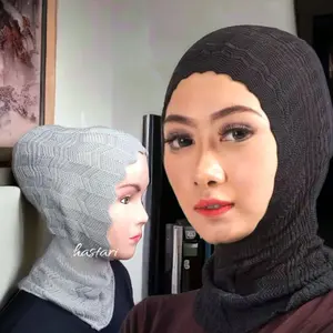Ciput ninja rajut ciput arab ciput antem zigzag (lyla)
