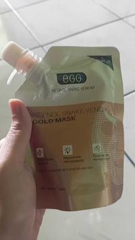 Product Review of EGG- [BPOM] Masker Gold Retinol Anti Aging Mengencangkan - masker anti aging - masker retinol - Mengurangi Keriput- Mengencangkan Kulit from T**a M**i 1