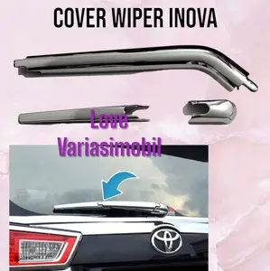 Cover wiper belakang inova chrome tutup wiper inova tahun 2004-2015