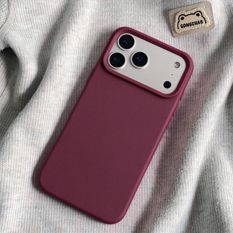 Ốp lưng Silicone mềm cho iPhone 18Pro 18ProMax 17 16 Plus 16 Pro Max 15 14 13 12 11 Chống Sốc, Bảo Vệ Camera