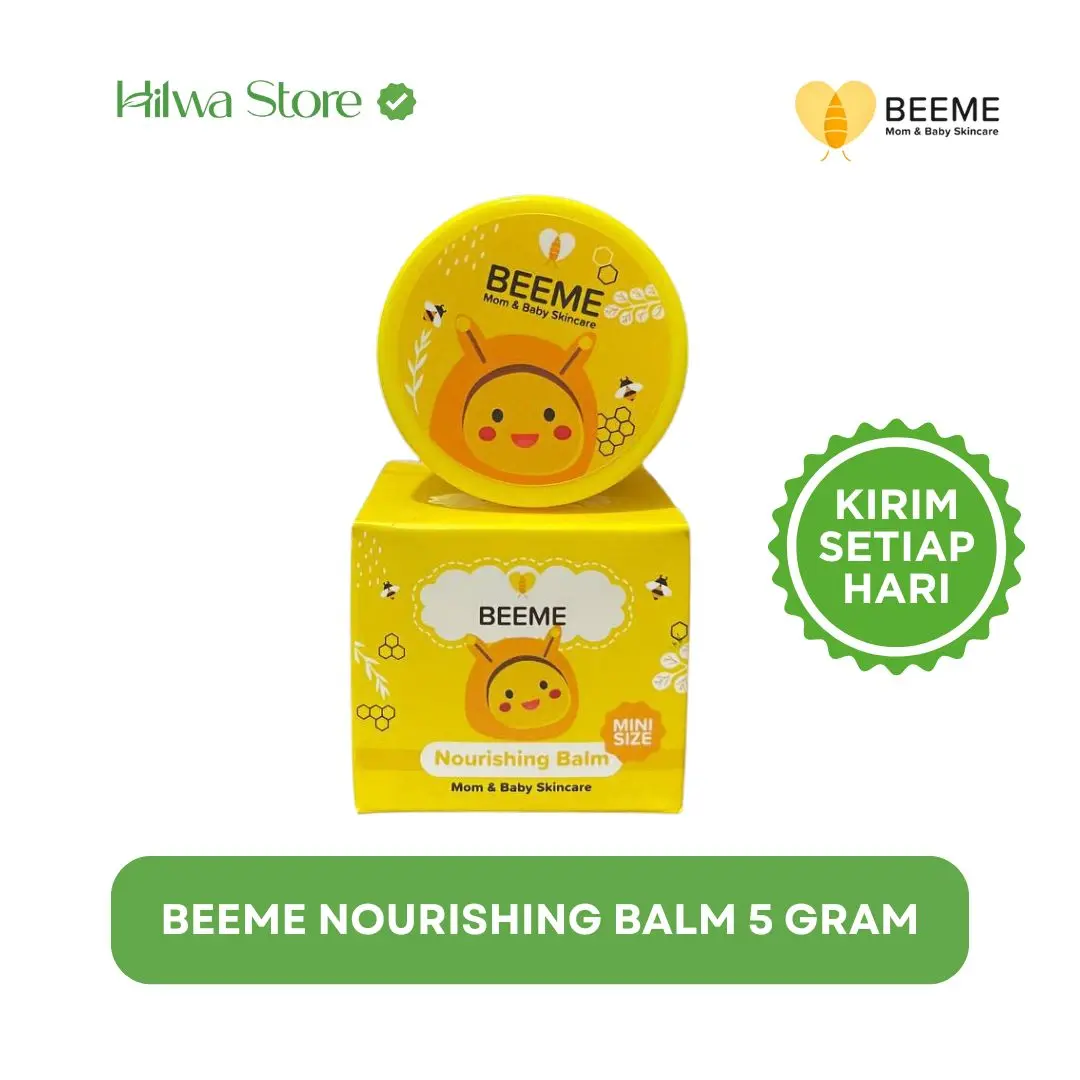 MINI SIZE - BEEME NOURISHING BALM 5GR SKINCARE BAYI | CREAM WAJAH BEMEE BEEMEE