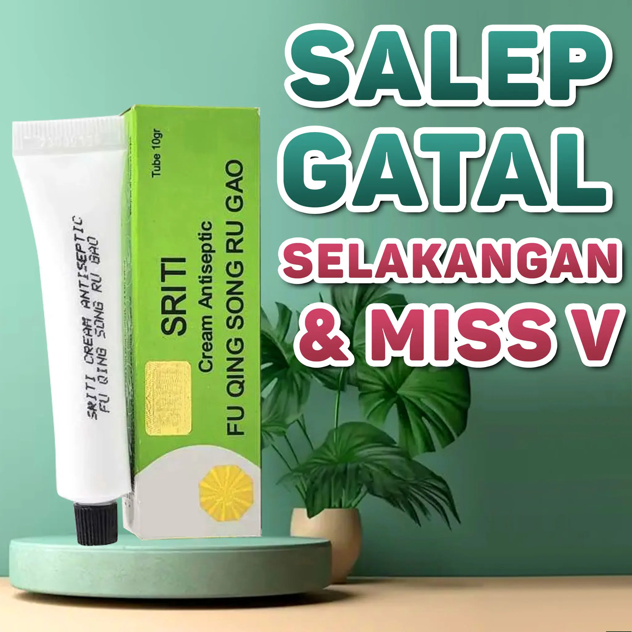 SRITI SALEP GATAL SELAKANGAN DAN MISS V PANU KADAS EKSIM KUTU AIR
