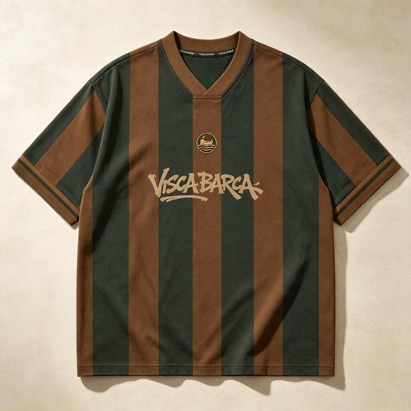 Áo thun Fantasy Barca UNISEX Boxy Premium Oversize - Áo thun casual - Áo thun ôm vừa - Áo thun vintage - Trang phục đường phố - Áo thun dải cây unisex - Phong cách mạnh mẽ - Trang phục đường phố cao cấp