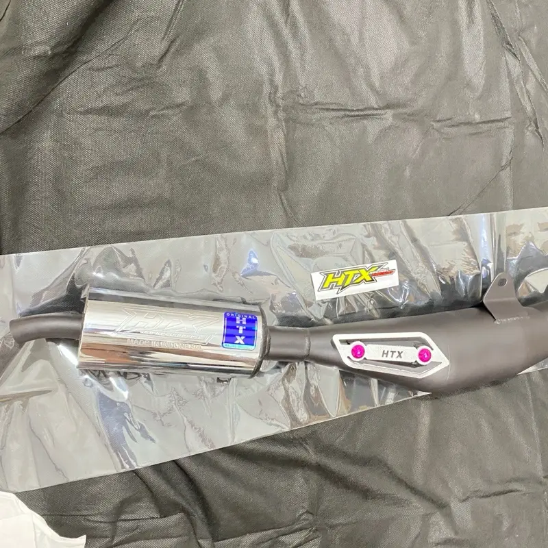 knalpot fizr htx standar racing model leher sirip prepet 8