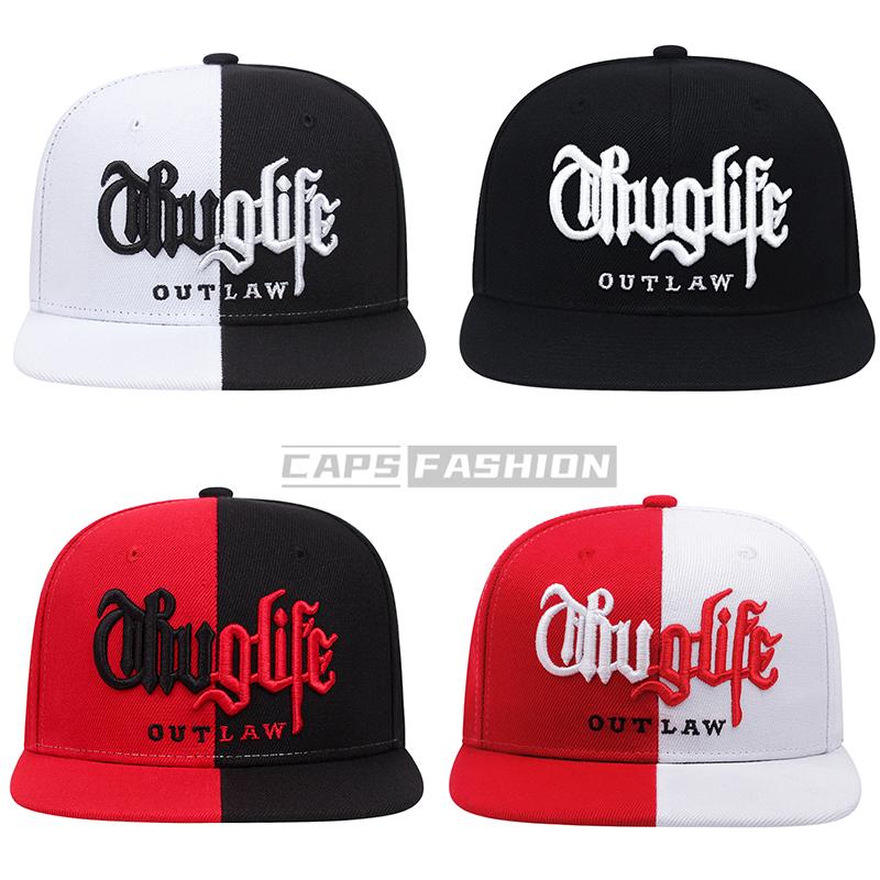 Product Introduction of Sumbrero Snapback topi Olahraga Luar Ruangan Thug Life Cap 2PAC Bordir Cap untuk Pria Modis Bisbol pria topi 34