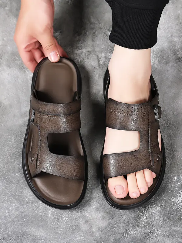 【PAMATE】Sepatu pantai pria yang stylish, sejuk, dan serbaguna 3