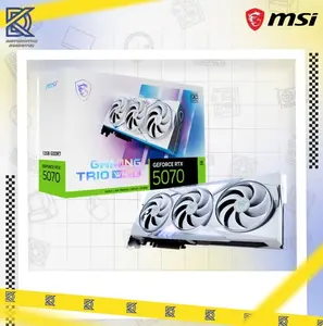 MSI VGA GEFORCE RTX 5070 GAMING TRIO OC WHITE 12GB GDDR7