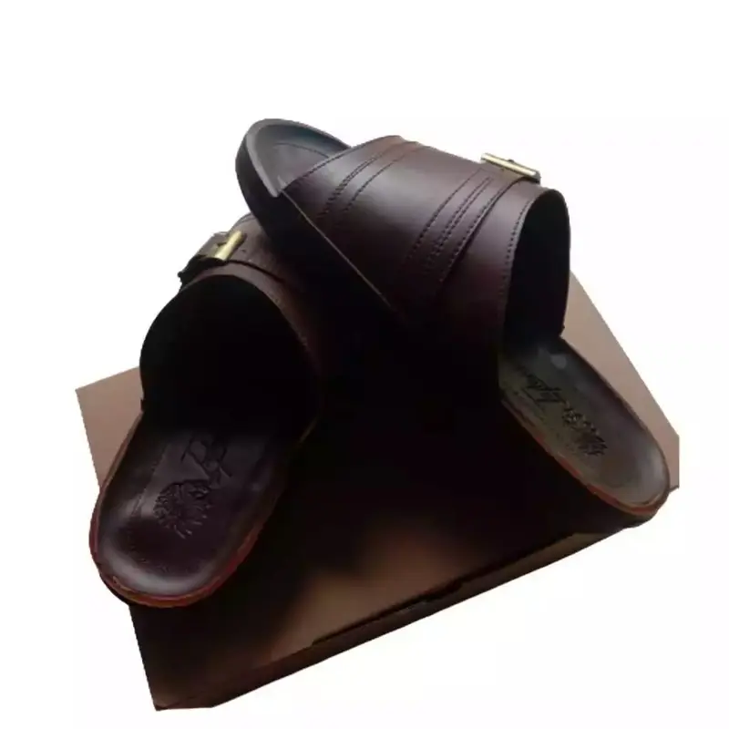 PROMO HEMAT!! Sandal indian pria Brand intherian original handmade slop anti slip 4