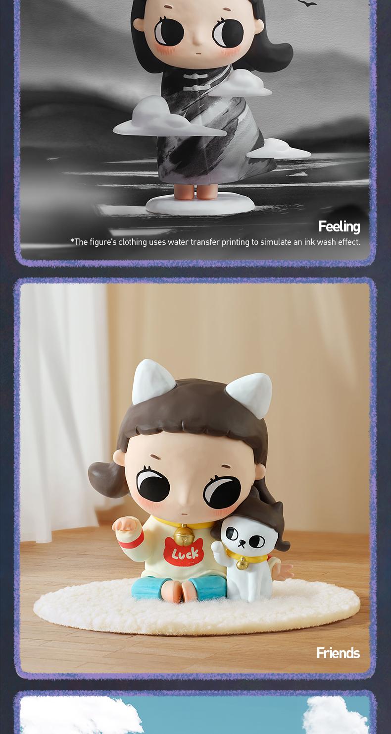 Product Introduction of POP MART，Nyota Growing up by Your Way Series Figures Blind Box, Mystery Box, Collection Toy, Action Figure, Popular Gift，Collectible Figure, Decoration, Design Dolls 5