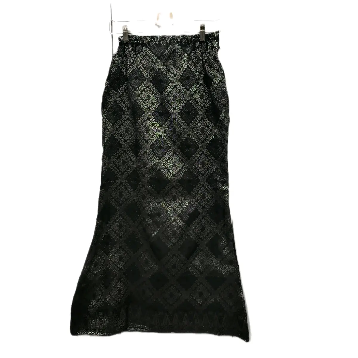 songket skirt tenun soft material with sizes non iron