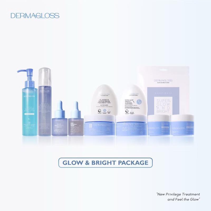 Product Introduction of DERMAGLOSS - NEW Package Extra Glow & Brightening Series 3