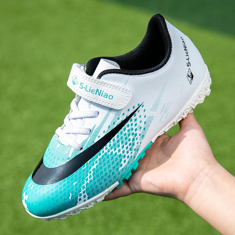 Product Introduction of JINTOHO Kids Soccer Shoes Society Children School Football Boots Cleats Grass Sneakers Boy Girl Outdoor Athletic Training Sport Footwear 46