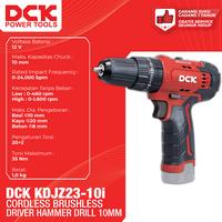 Gambar DCK Cordless Brushless Impact Driver / Hammer Drill 10mm / Mesin Bor Tembok Baterai KDJZ23-10i dari DCK Power Tools Indonesia Kota Administrasi Jakarta Barat 3 Tokopedia
