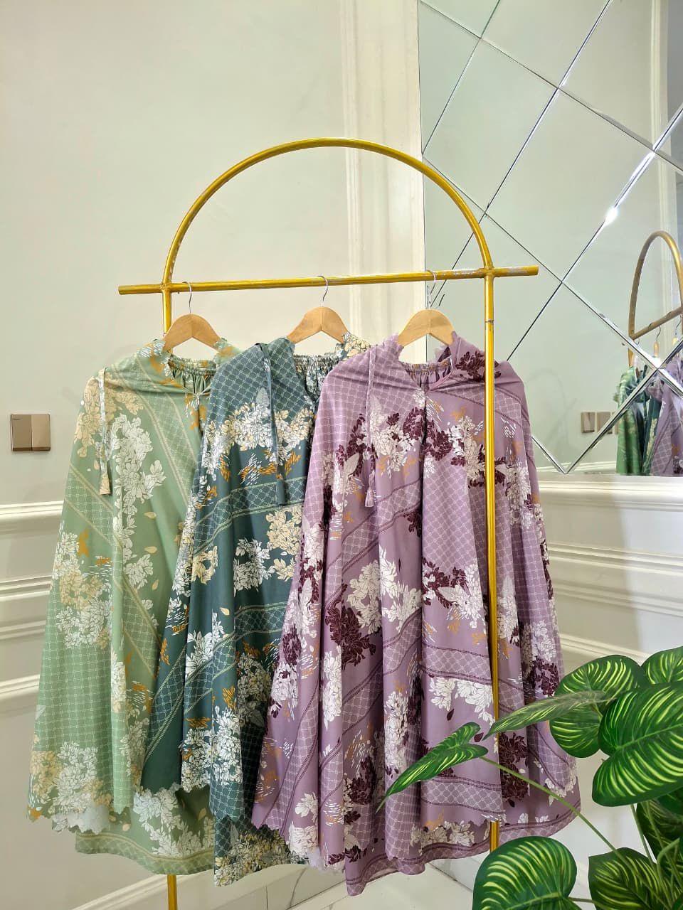 Alintan Muslim Store | Mukena Traveling 2in1 Laser Cut Katun Motif Free Tas Pouch Terbaru