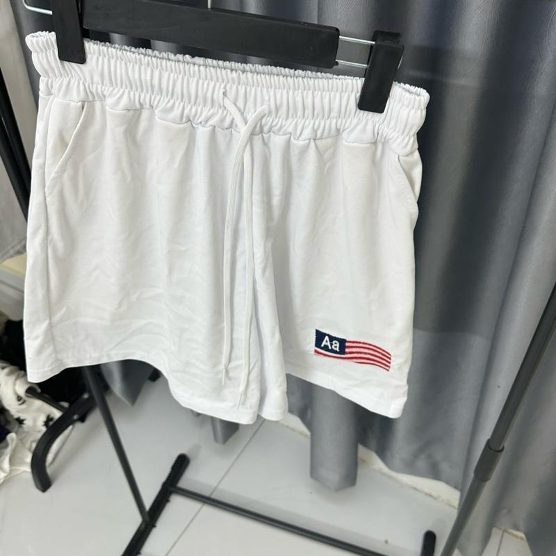 Quần short đùi Nam nữ Thêu hoạ tiết lá cờ chất ct2c thời trang hothit