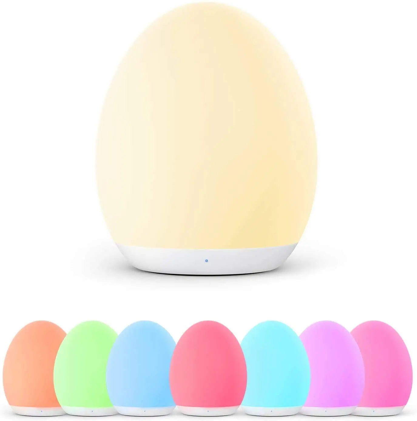 LED Night Light Baby Safe Sleeping Light Nursery with USB Rechargeable Battery