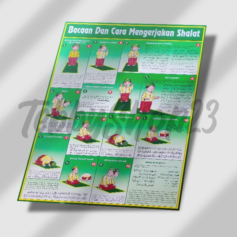 Paket 10 lembar poster edukasi anak Soft Cover 1