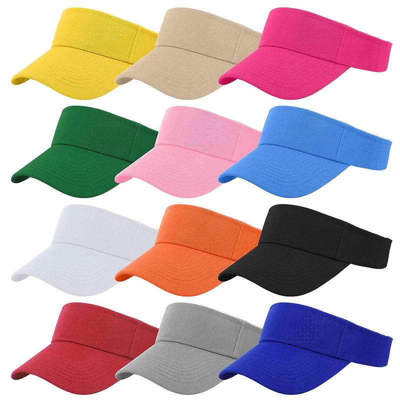Product Introduction of Sun Hat Women Baseball Cap Summer White Sun-Proof Caps Empty Top Visors Seaside Outdoor Sport Tennis Golf Hat 17