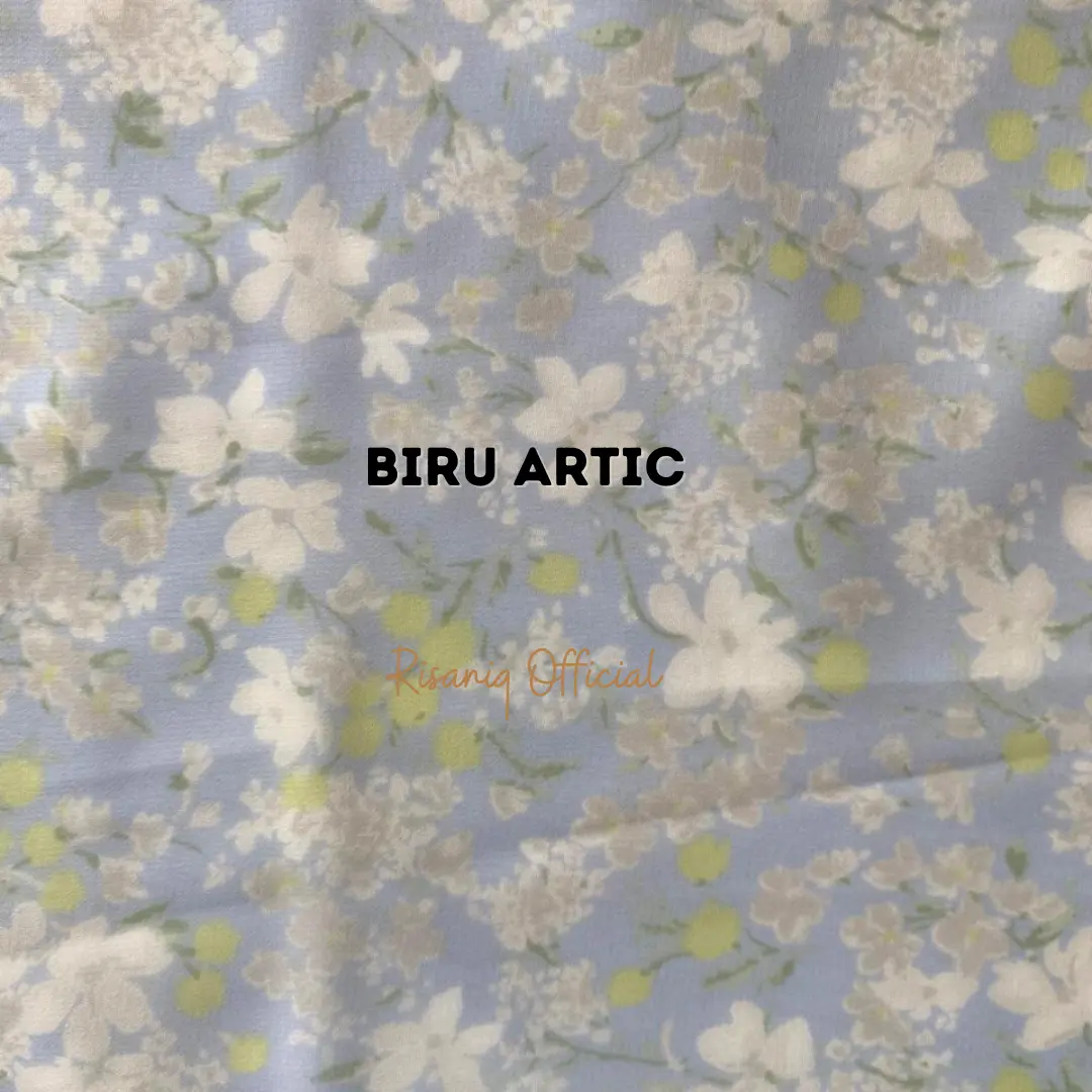 Biru Artic Nadine Motif
