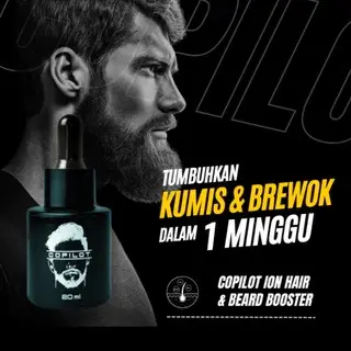 PENUMBUH BREWOK COPILOT ION HAIR & BEARD BOOSTER SERUM Penumbuh Brewok, Kumis, Jambang 0