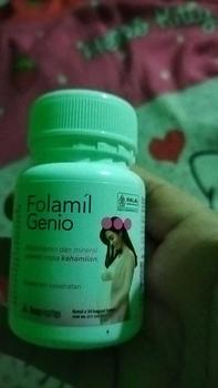Product Review of FOLAMIL GENIO ISI 30 KAPSUL UNTUK MEMENUHI KEBUTUHAN IBU HAMIL TM 1-2 from Z**🌺 0