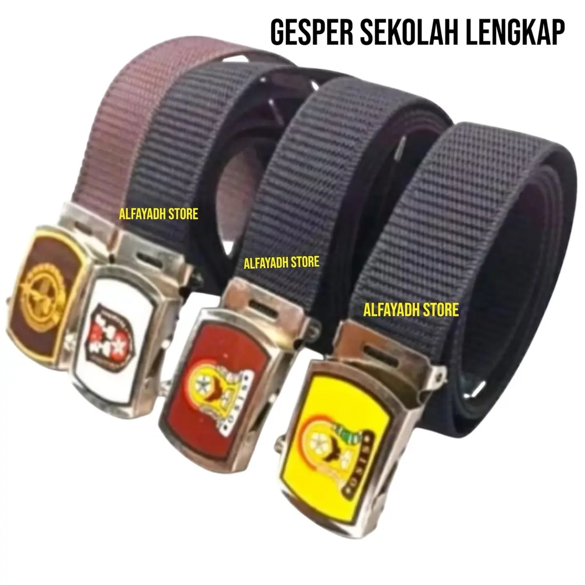 Gesper Perlengkapan Sekolah SD SMP SMA PRAMUKA Sabuk