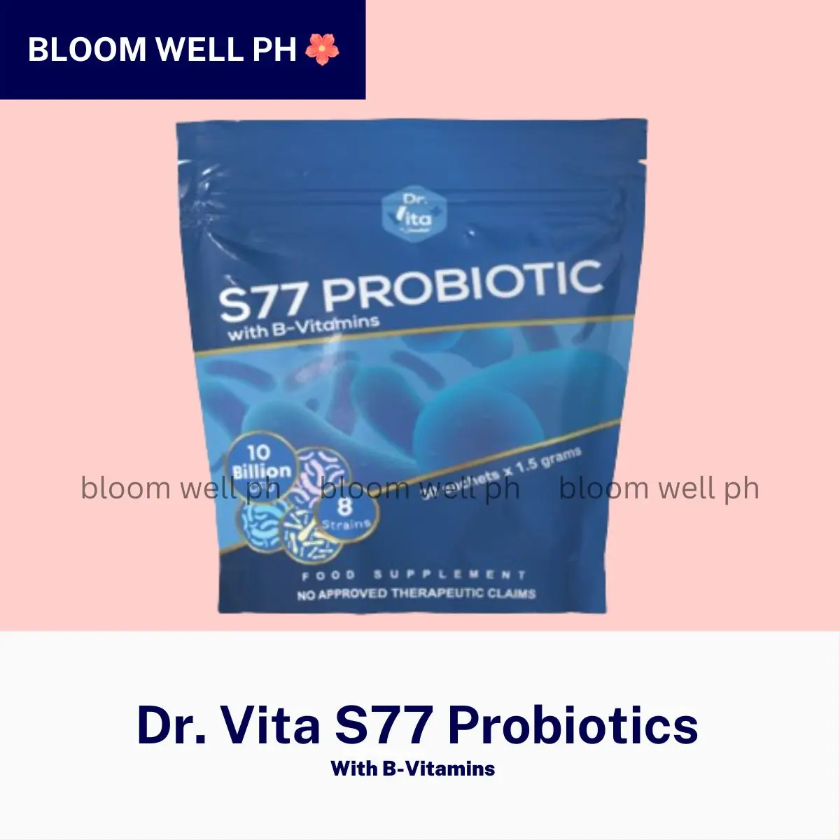 Original Dr. Vita S77 Probiotics with B-Vitamins 30 Sachets x 1.5 grams - TikTok Shop Philippines Original Dr. Vita S77 Probiotics with B-Vitamins 30 Sachets x 1.5 grams - TikTok Shop Philippines