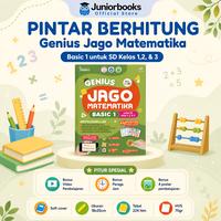 Gambar GENIUS JAGO MATEMATIKA BUKU ANAK CEPAT PINTAR BERHITUNG CALISTUNG SD Kelas 1 2 3 TK - Jago Matematika Basic 1 dari Juniorbooks_NEW Kab. Karanganyar 1 Tokopedia