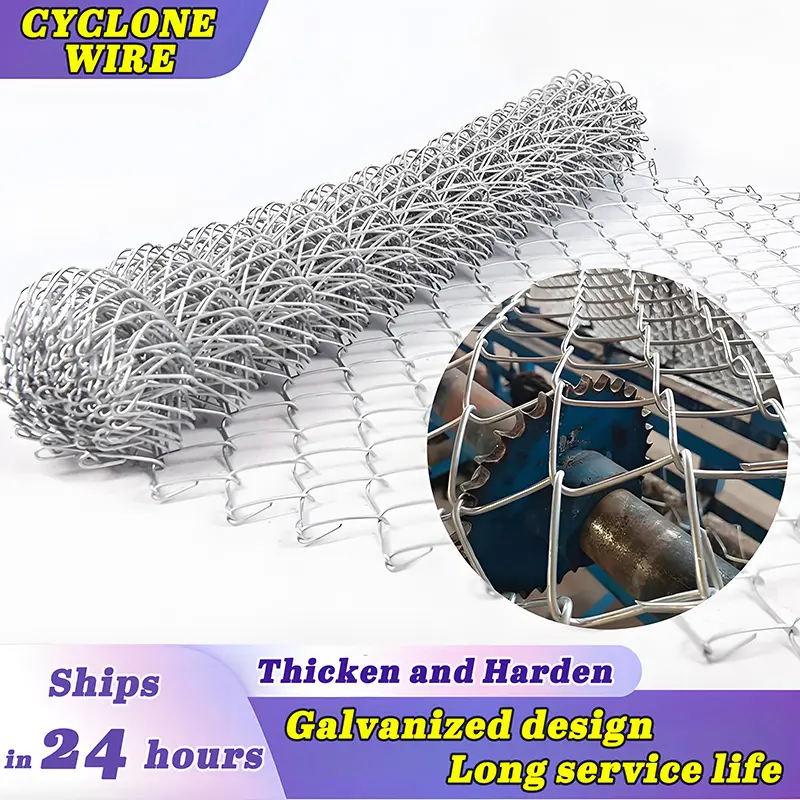 20m/10m Cyclone Wire Fence Breeding Net Wire Enclosure Net Wire 3ft 4ft ...