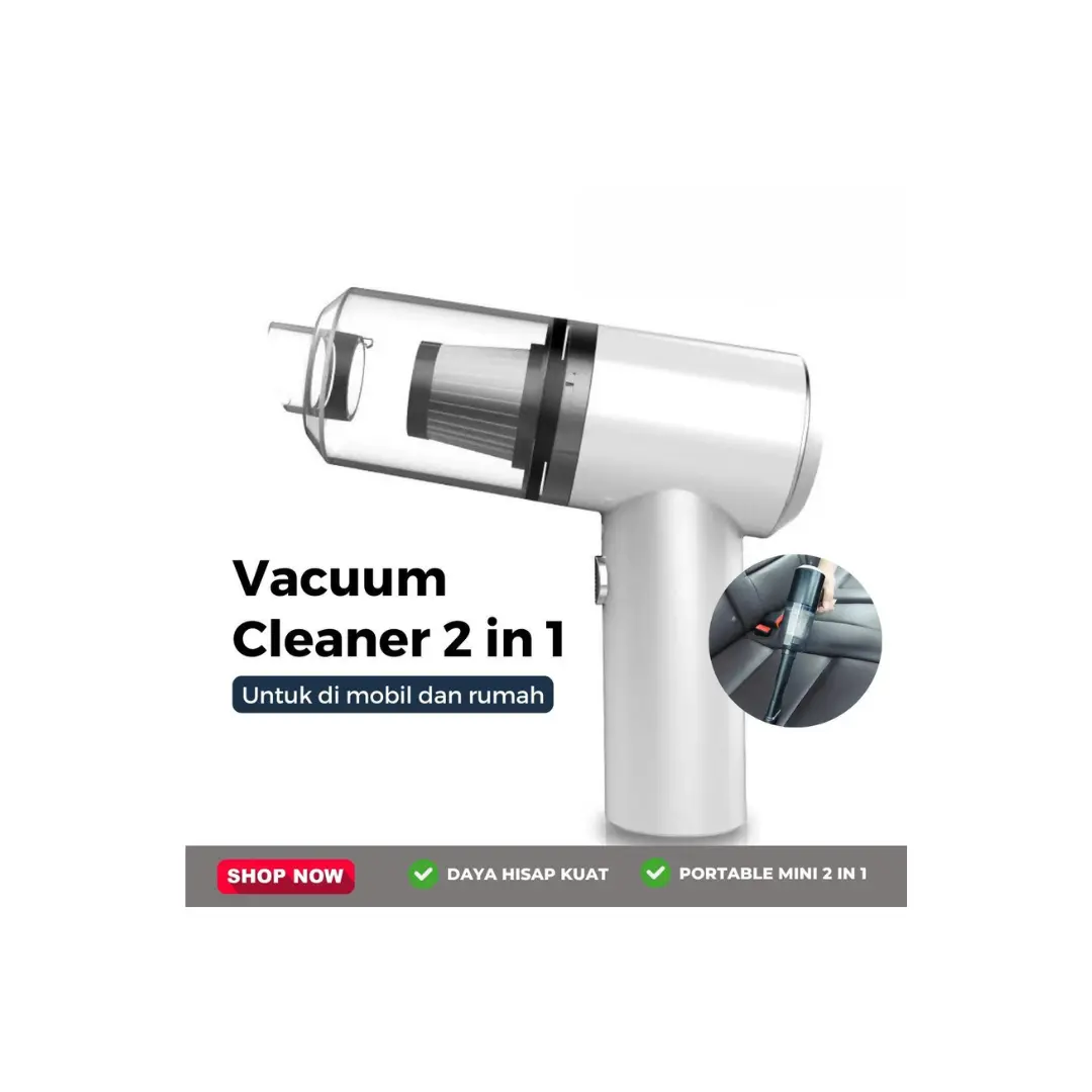 Vacuum cleaner pembersih debu kursi mobil