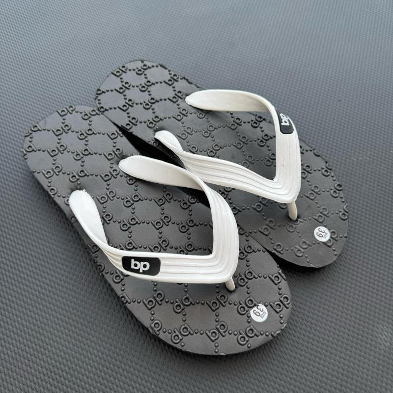 Dép Tông Nam bp Quai Logo bp Đế Cao su Cứng Chống Trơn Trượt 005