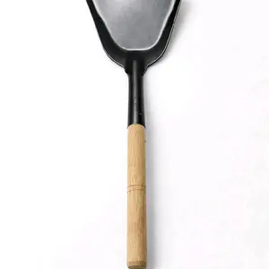 Sutil Nasi Goreng Baja Hitam Premium - Alat Masak Kokoh & Tahan Panas Tinggi untuk Penjual Nasi Goreng dan Pecinta Masak